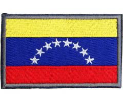 Bandera Venezuela Parche Bordado Venezuela National Flag Patch