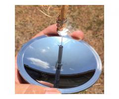 Mini Parabolica Espejo Concentrador Solar Encendedor Hacer Fuego