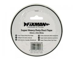 Cinta Americana Blanca 50mmx50mtrs Super H.Duty Duct Cloth Tape